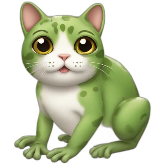 Frog Cat emoji