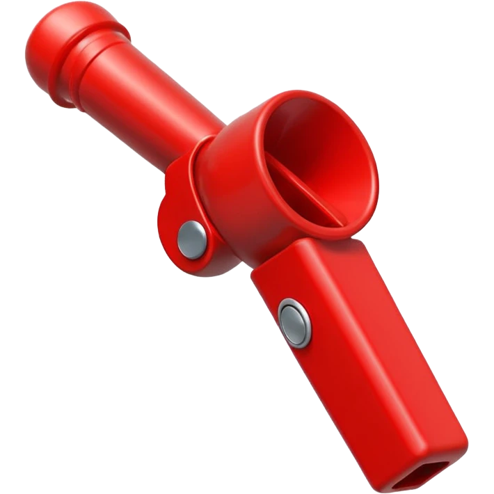 Create a today plastic whistle  emoji