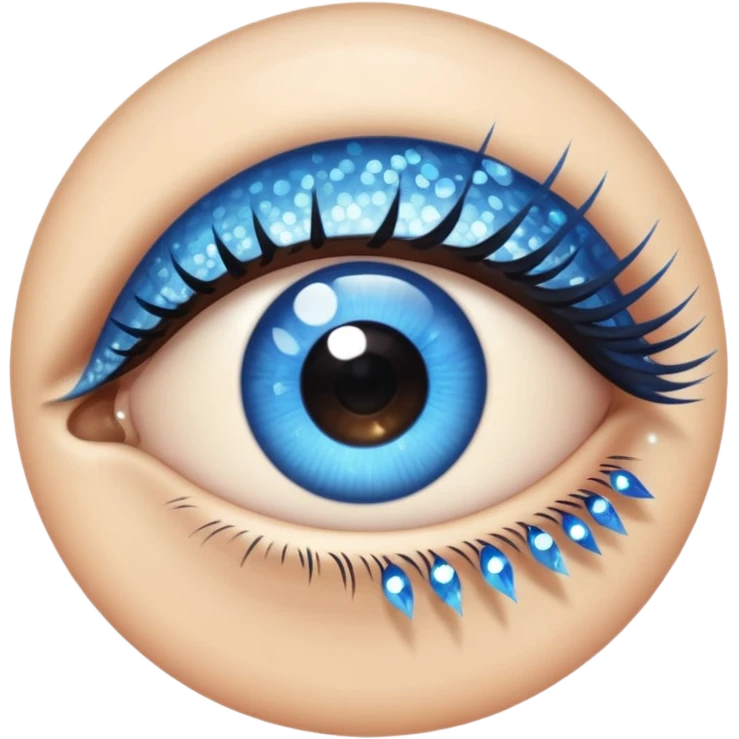 eye with a sparkle emoji