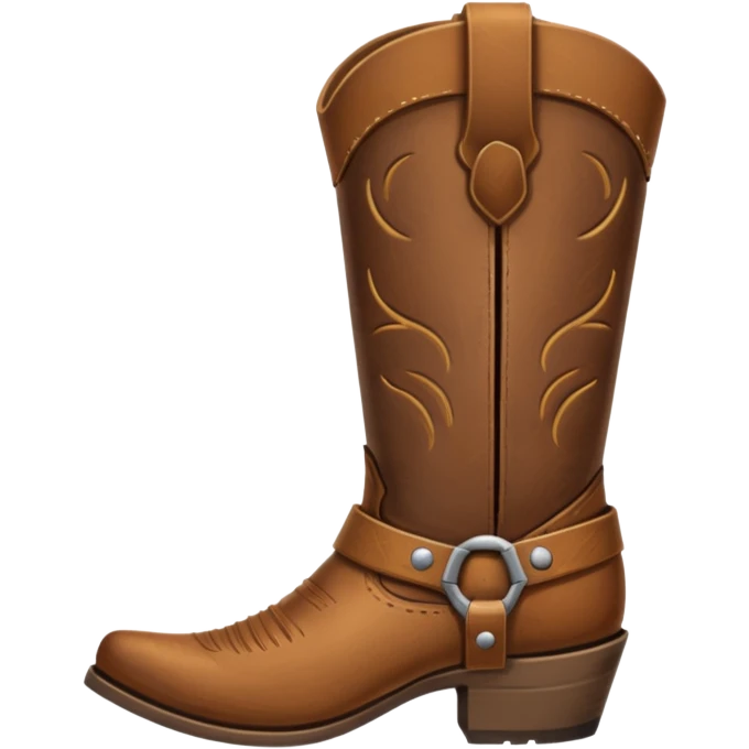 Cowboy boot emoji