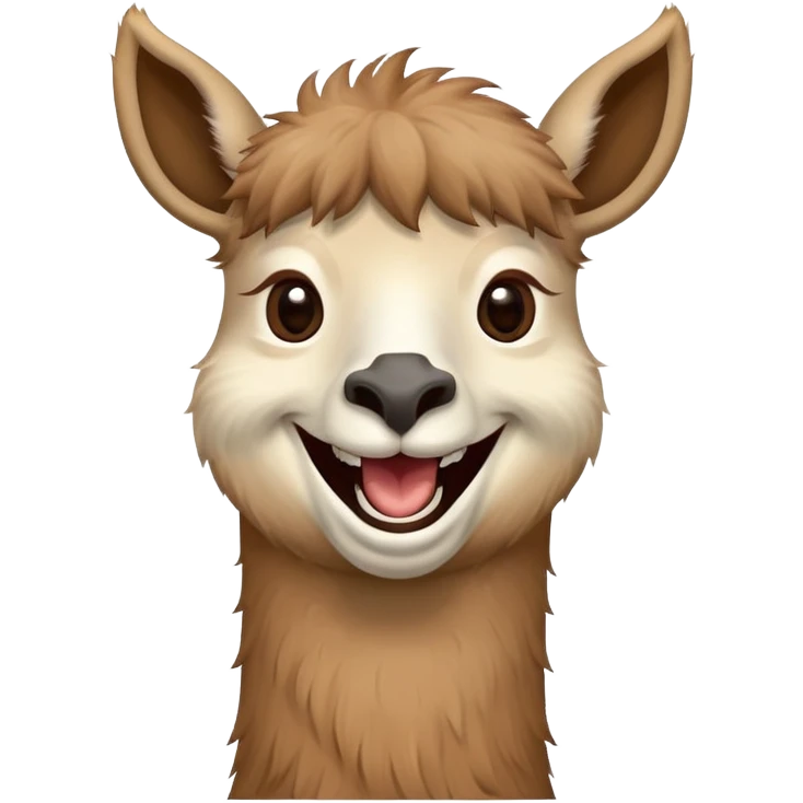 laughing lama  emoji