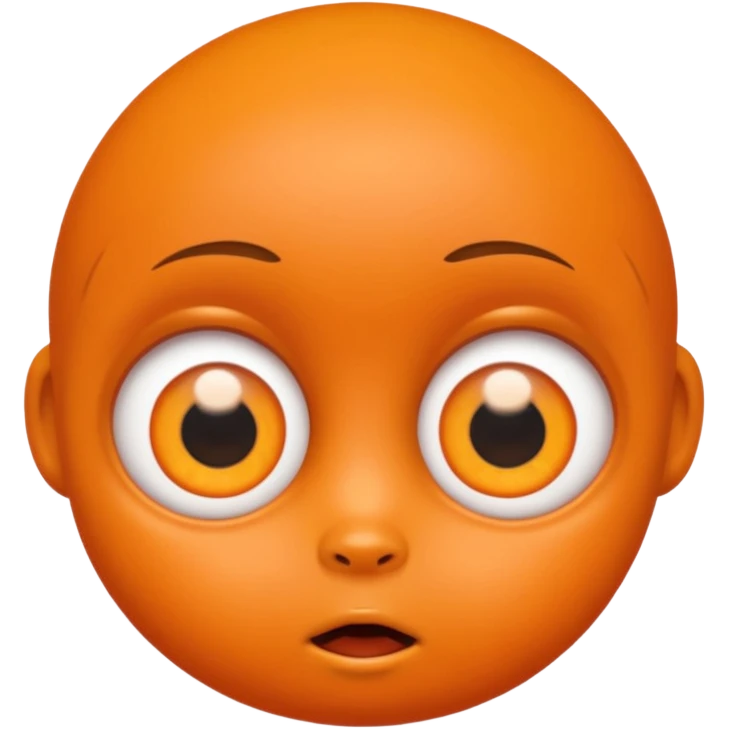 orange mutant baby emoji