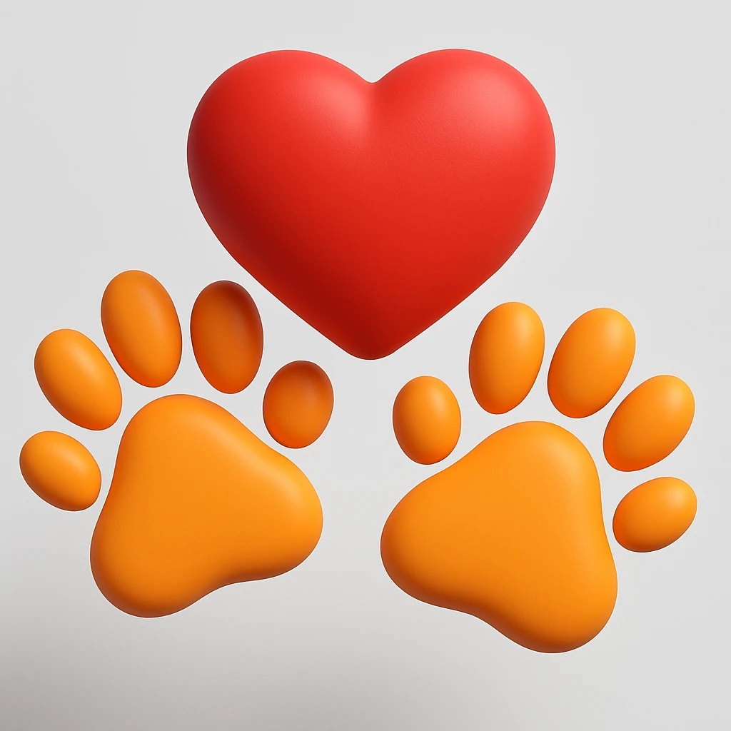 Make it microsoft style 3d fluent emojis: Add a heart to the image emoji