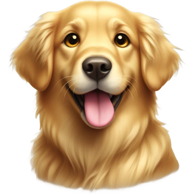 Golden retriever emoji