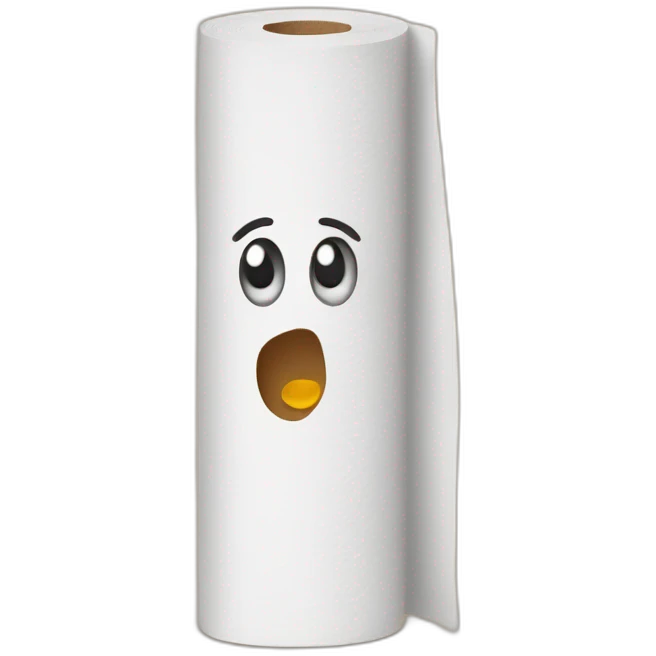 Paper towel roll emoji