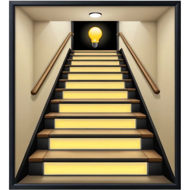 Lights Down stairs in the basement emoji