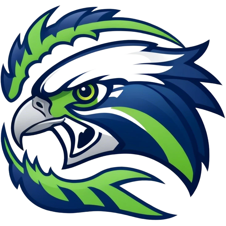 Seattle Seahawk logo emoji