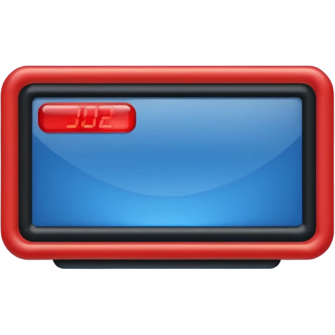 jumbotron in blue (#00A3E0) and red (#F9423A) emoji