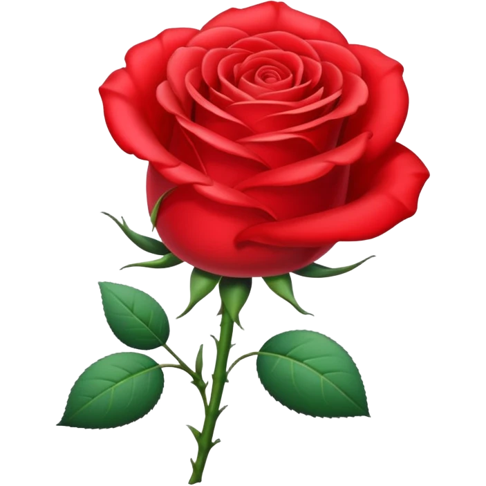 1 rose in cellofan emoji