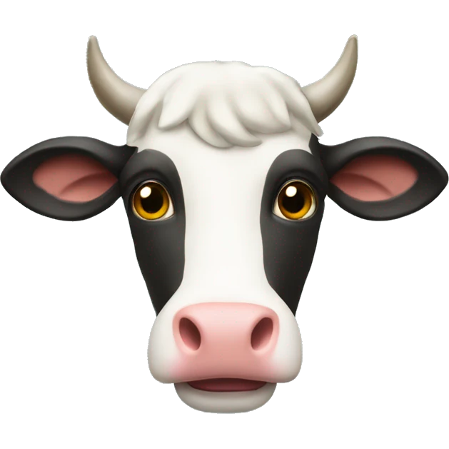 Mucca con mutande emoji