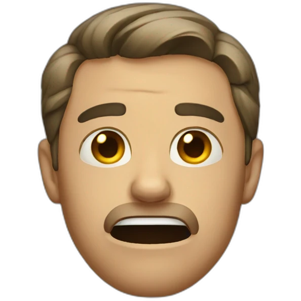 man crying emoji