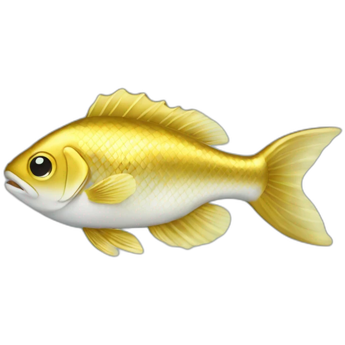 Fish-Gold emoji