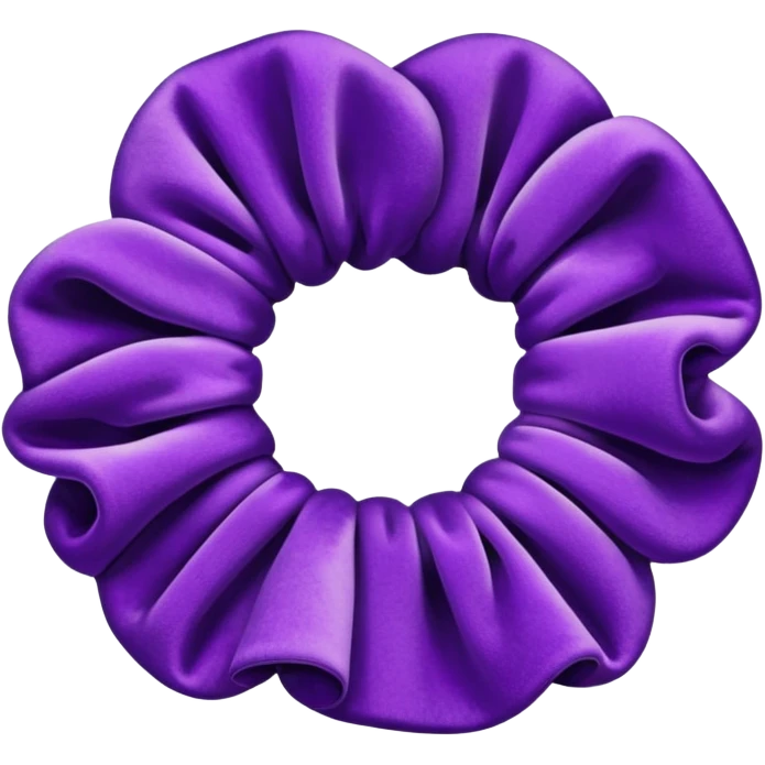 Purple scruncjie emoji