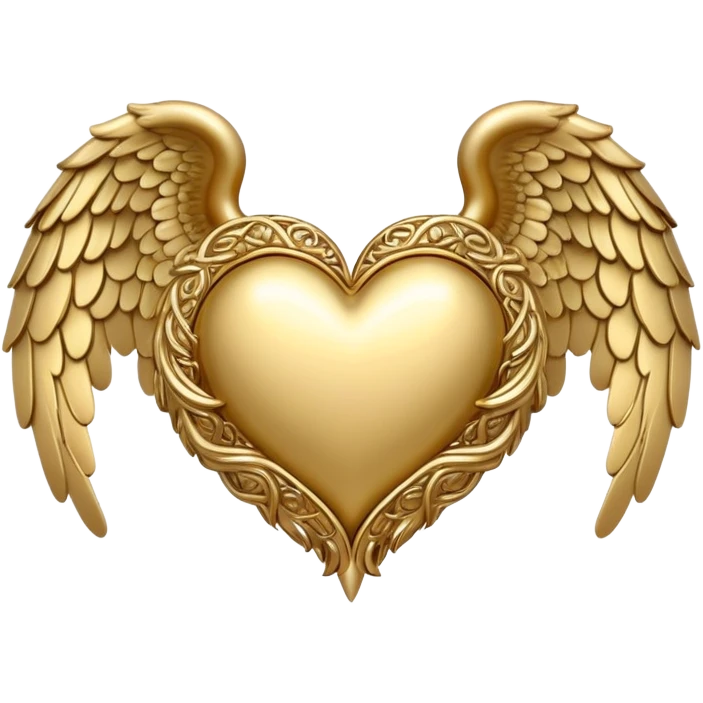 heart with angel wings emoji