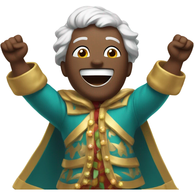 Sigma celebrating  emoji