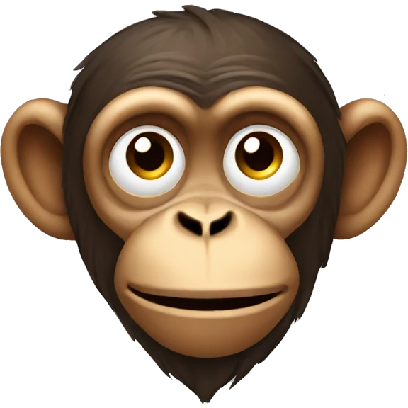 Lazy monkey  emoji