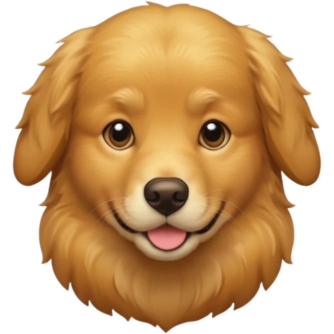 Golden retriever  emoji