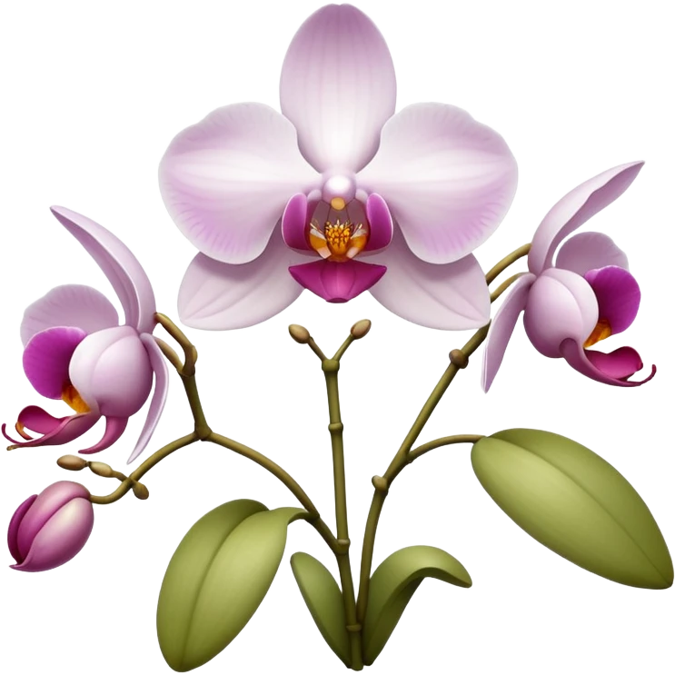 Orchid emoji