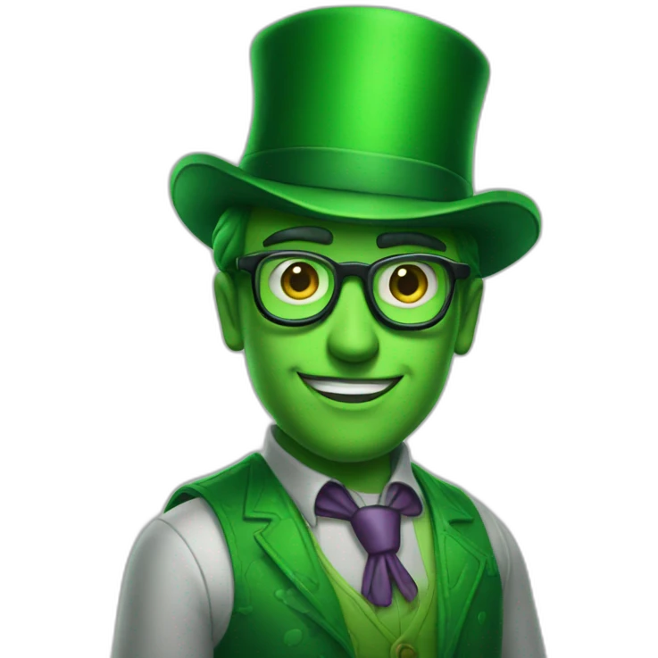 The riddler emoji
