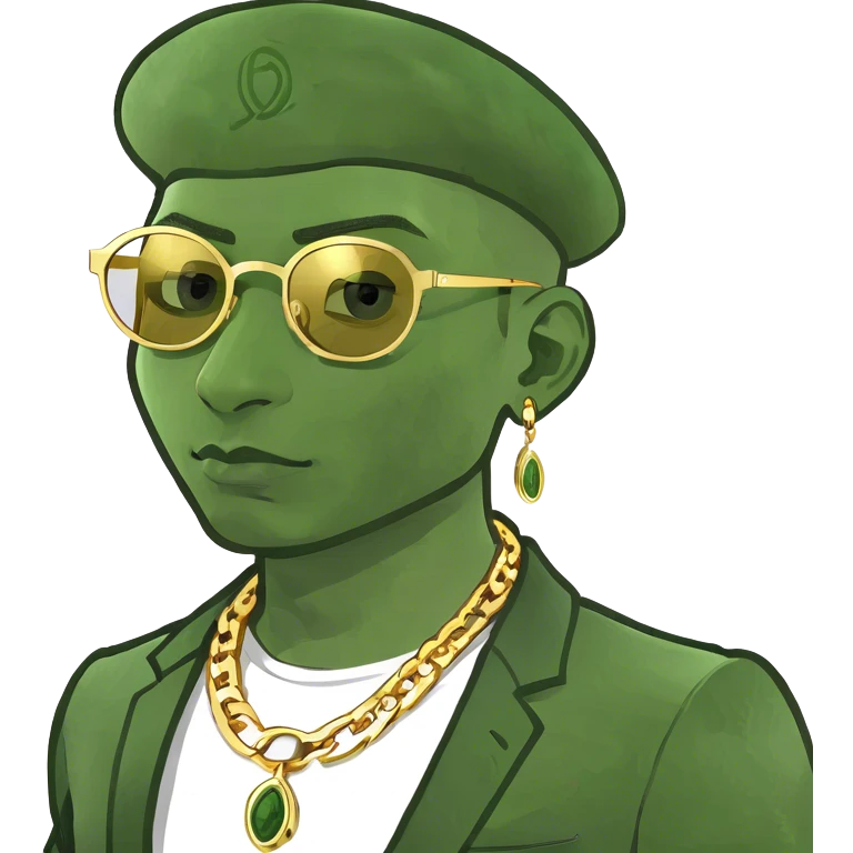 gold based swag rizz emoji