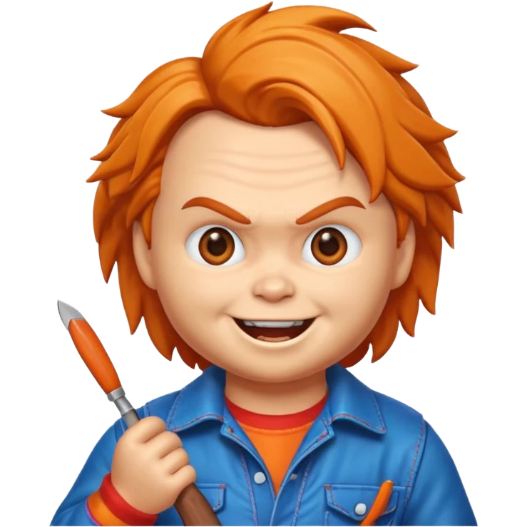 Un emojin de chuky emoji