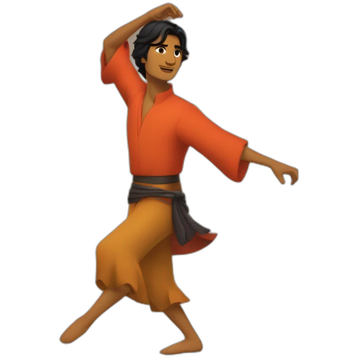 Ezra bridger dancing flamenco emoji