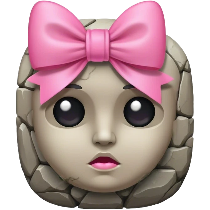 🗿🎀 emoji