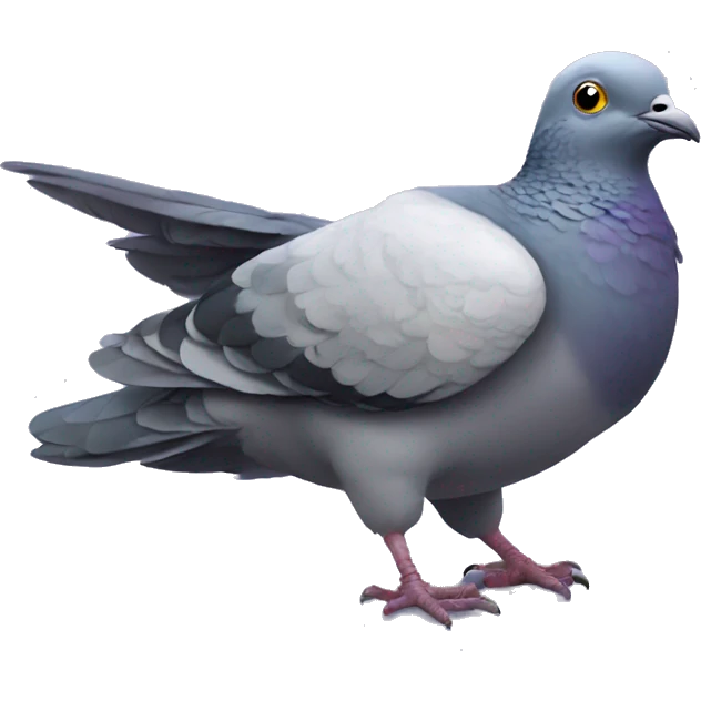 Magical pigeon emoji