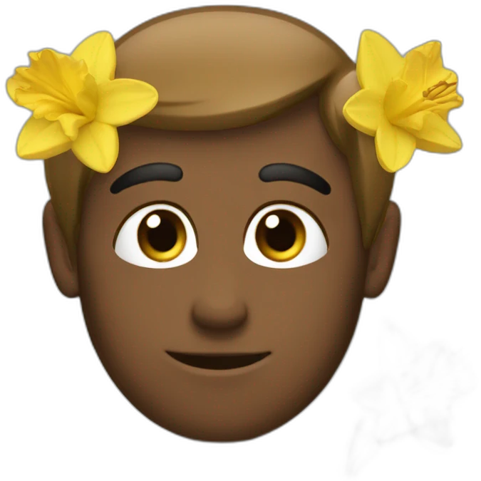 Daffic text  emoji