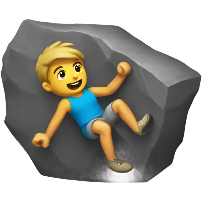 bouldering emoji