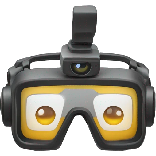 dji googles with phone  emoji