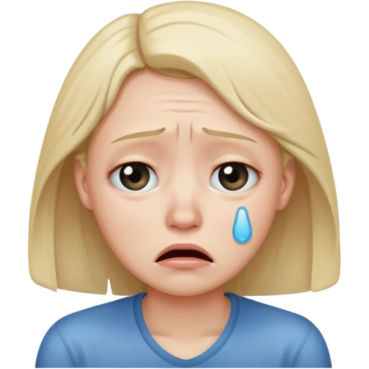 😍 but crying emoji