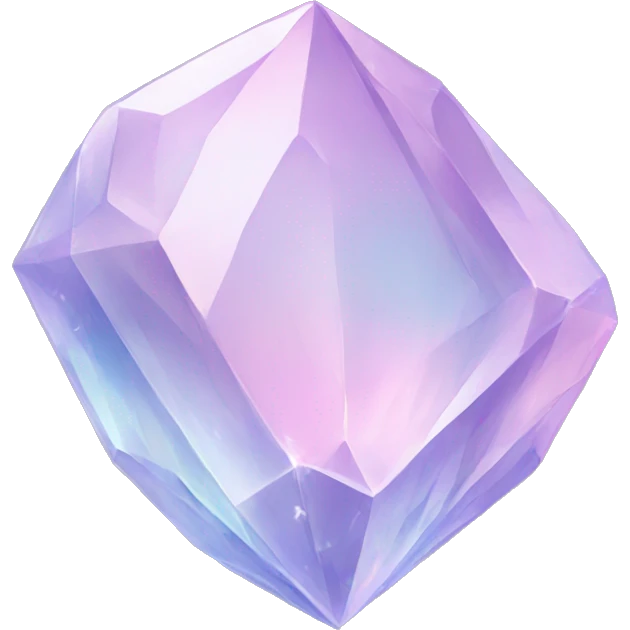 Pastel crystal  emoji