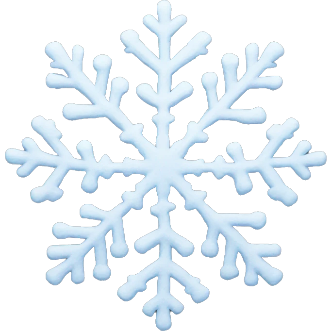 Snowflake  emoji