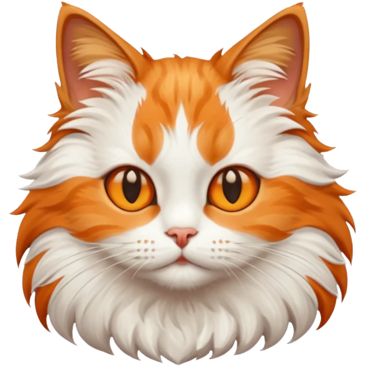 Hyperrealistic cat  emoji