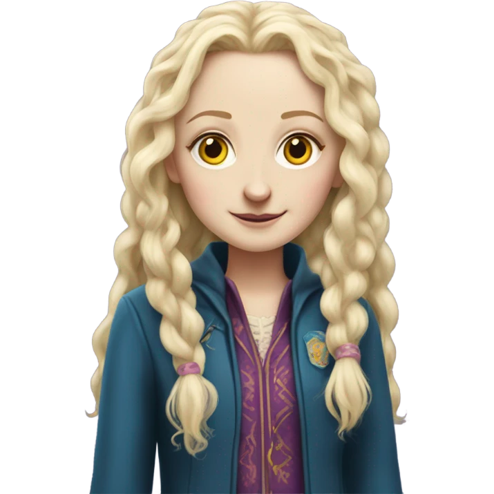 Luna in Harry potter emoji