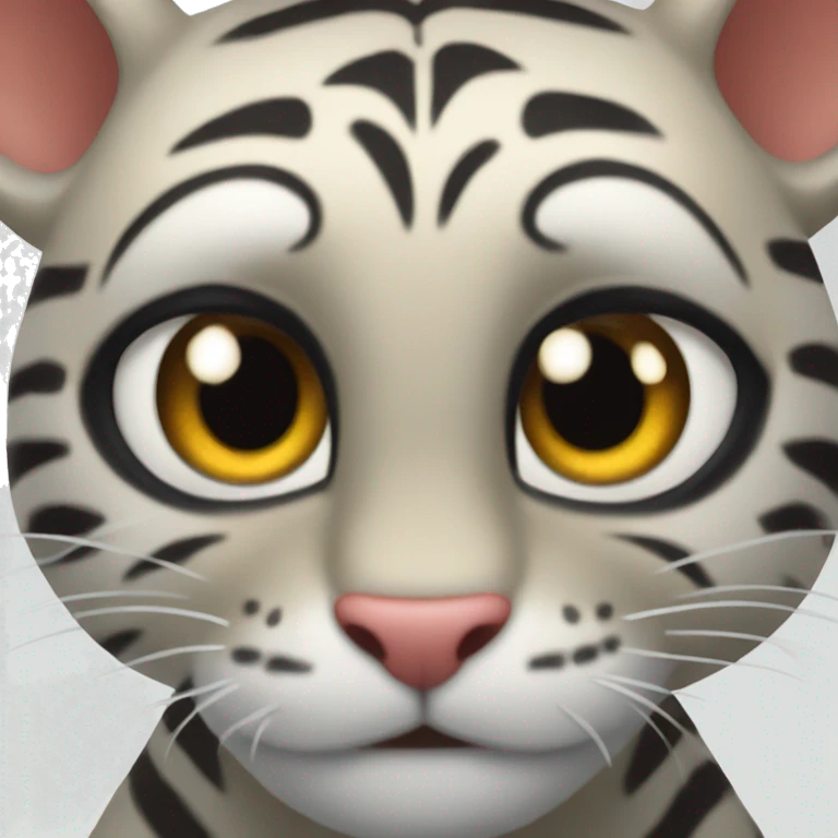a toothless tiger emoji