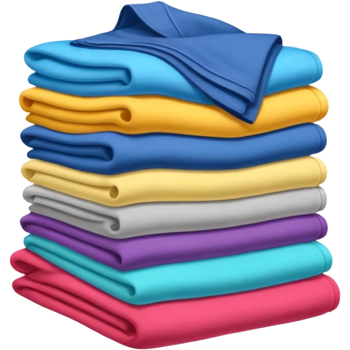 Folded clothes emoji