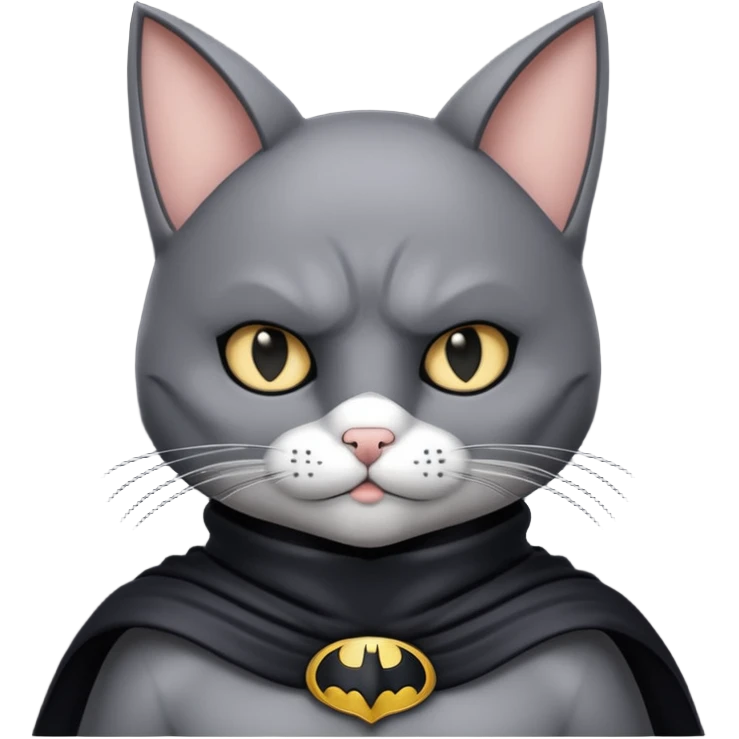 A Batman Cat emoji