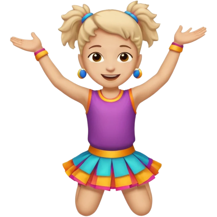 طفل يرقص emoji