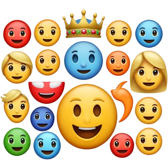 Crea un emoji ispirata dall’opera d’arte OH CULTURA emoji