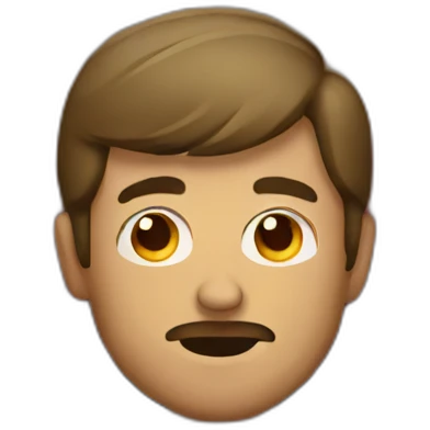 Man Watching movie emoji