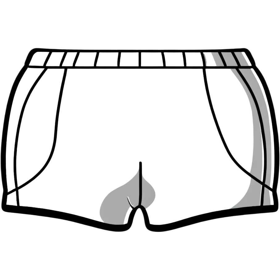 Booty short emoji