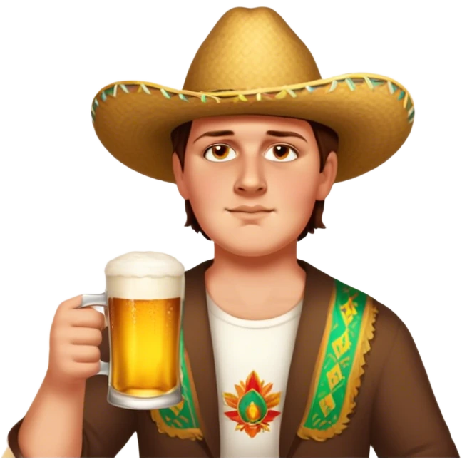 Cerveza Drinker emoji
