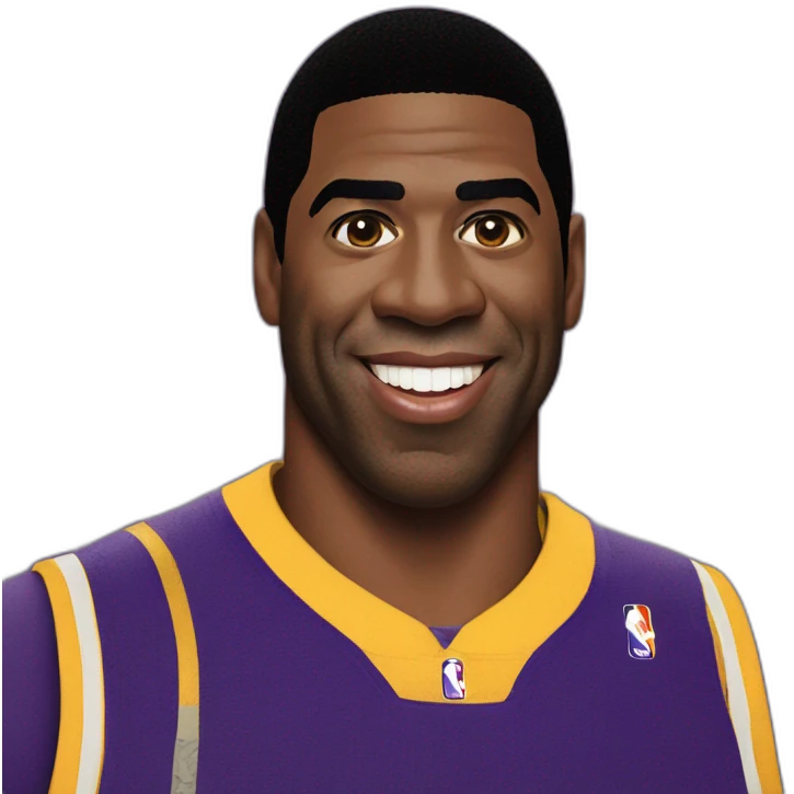 Magic johnson lakers emoji