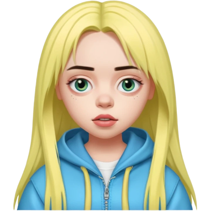 billie eilish as pretty bratz baddie emoji