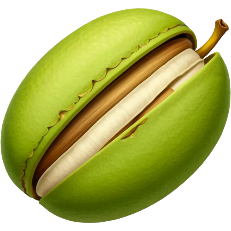 raw pistachio emoji