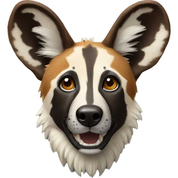 African Wild Dog emoji
