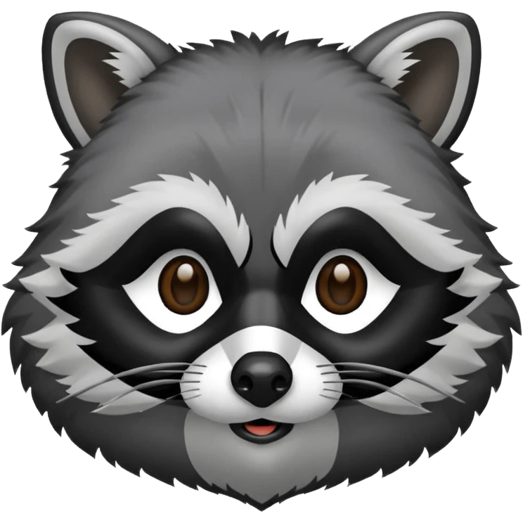 Racoon emoji