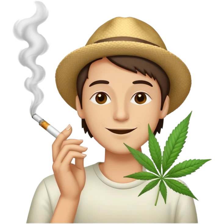 Happy 4/20 emoji
